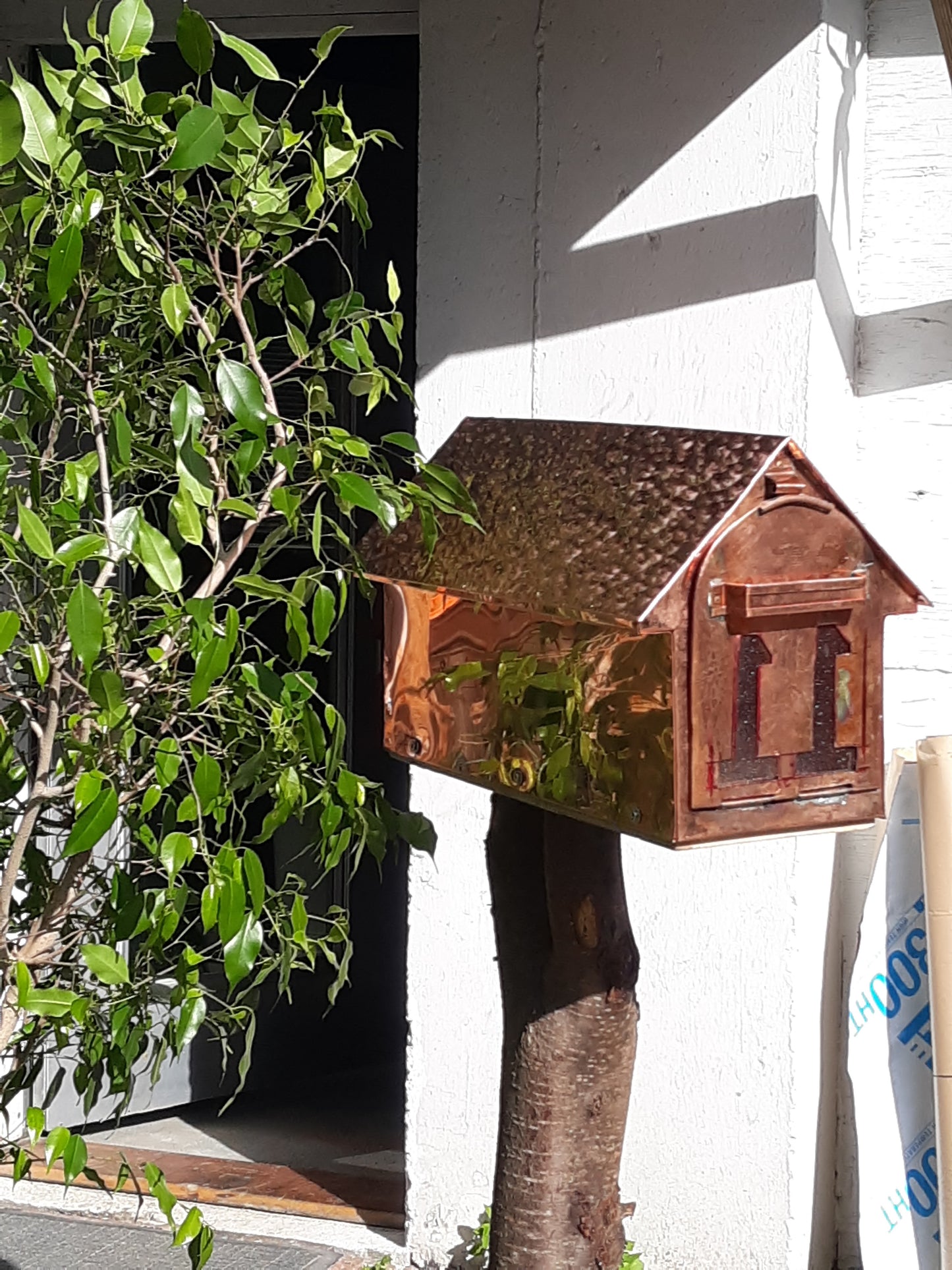 Stunning Copper Roof Metal Art