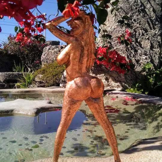 Elegant Sexy Female Statue